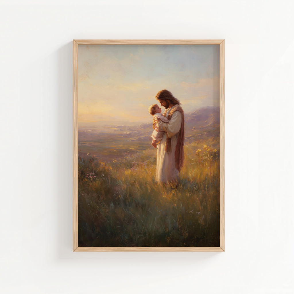 Jesus Blessing an Infant