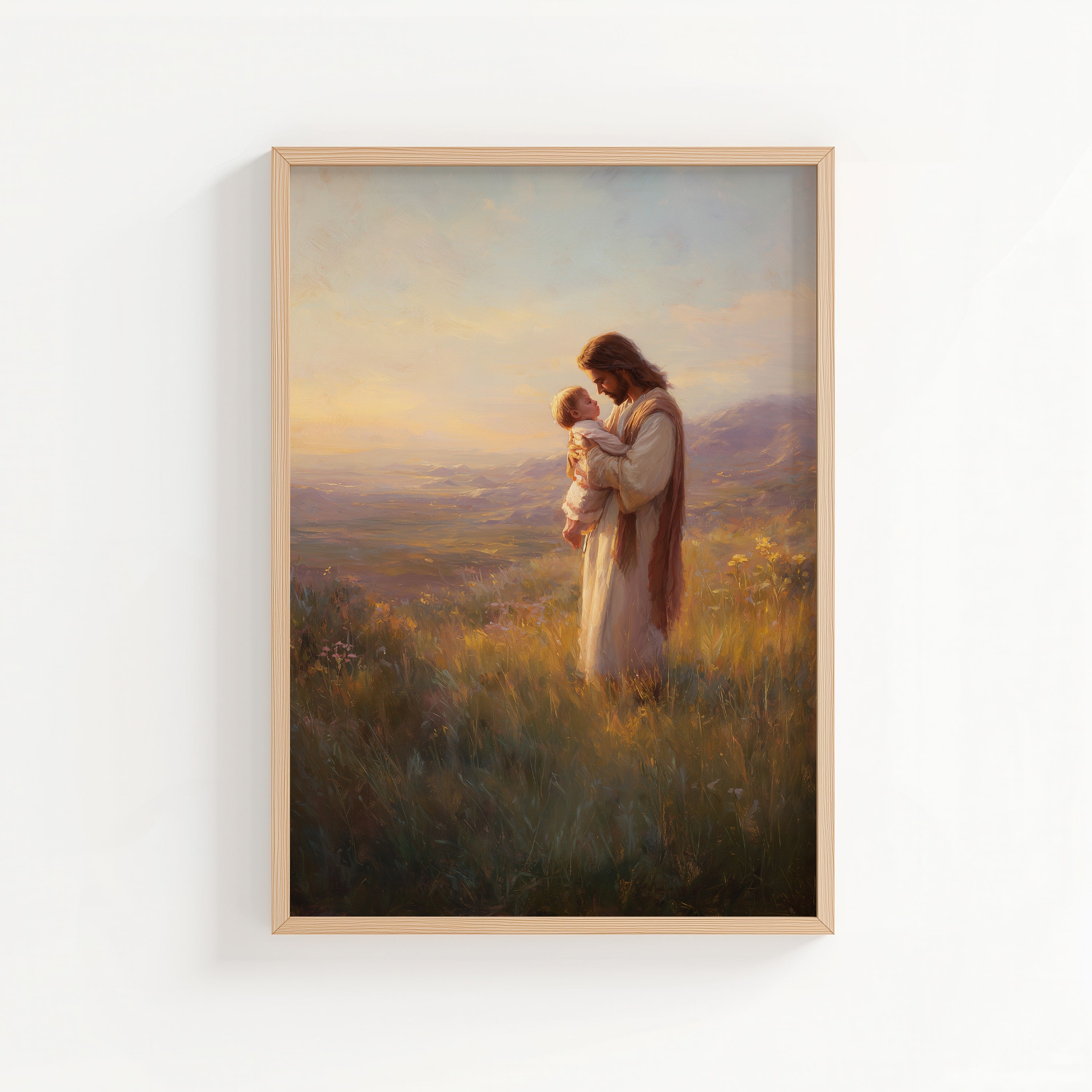 Jesus Blessing an Infant