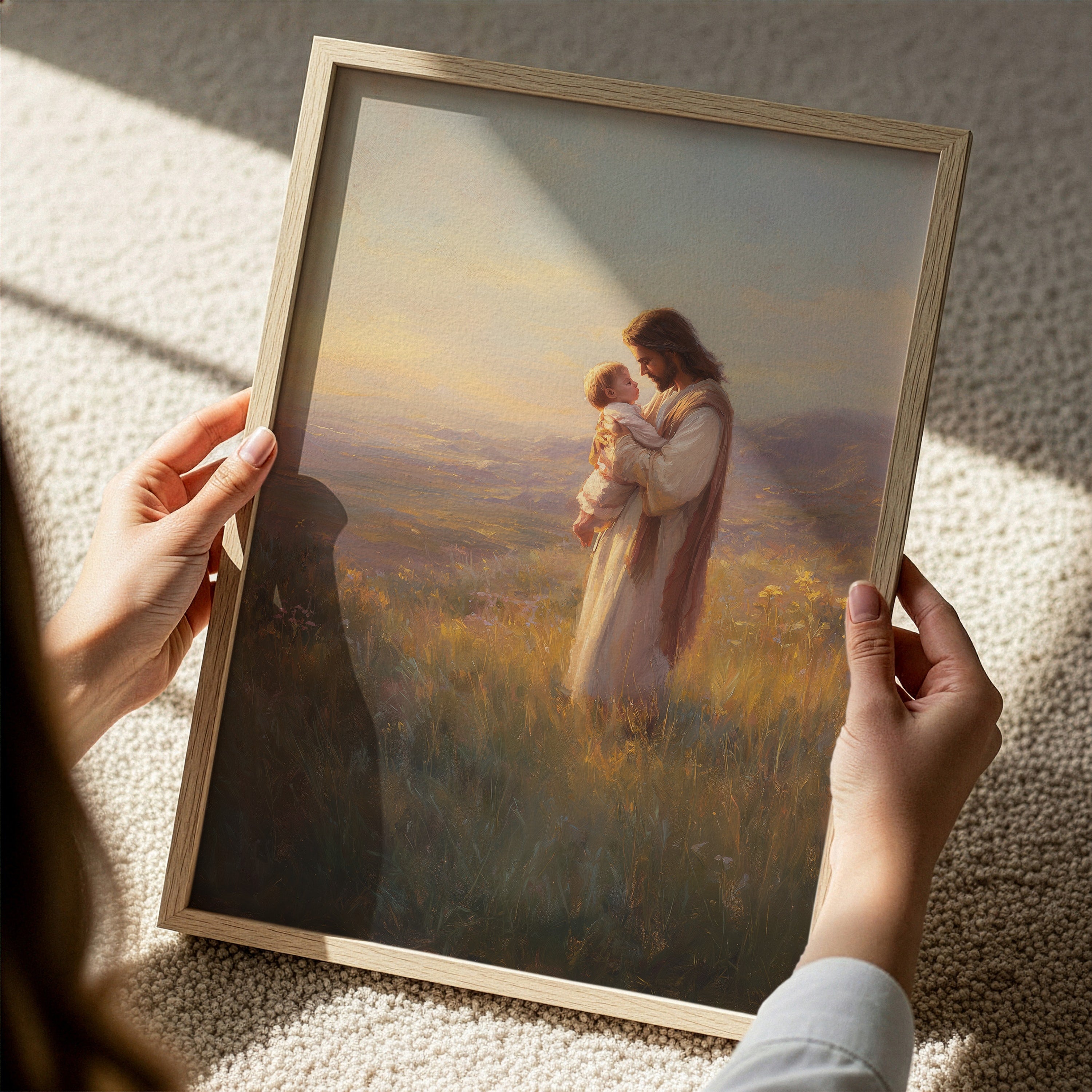 Jesus Blessing an Infant