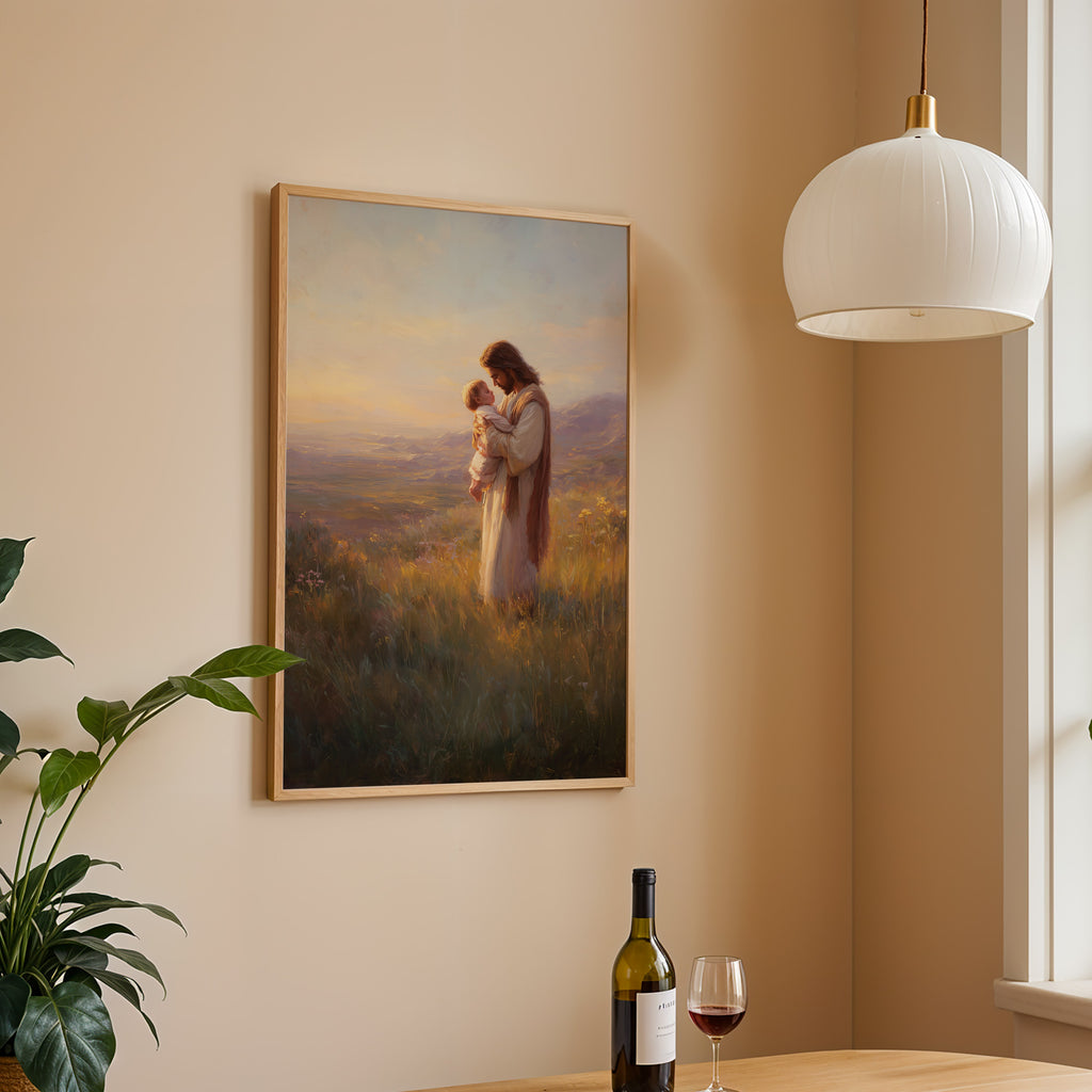 Jesus Blessing an Infant