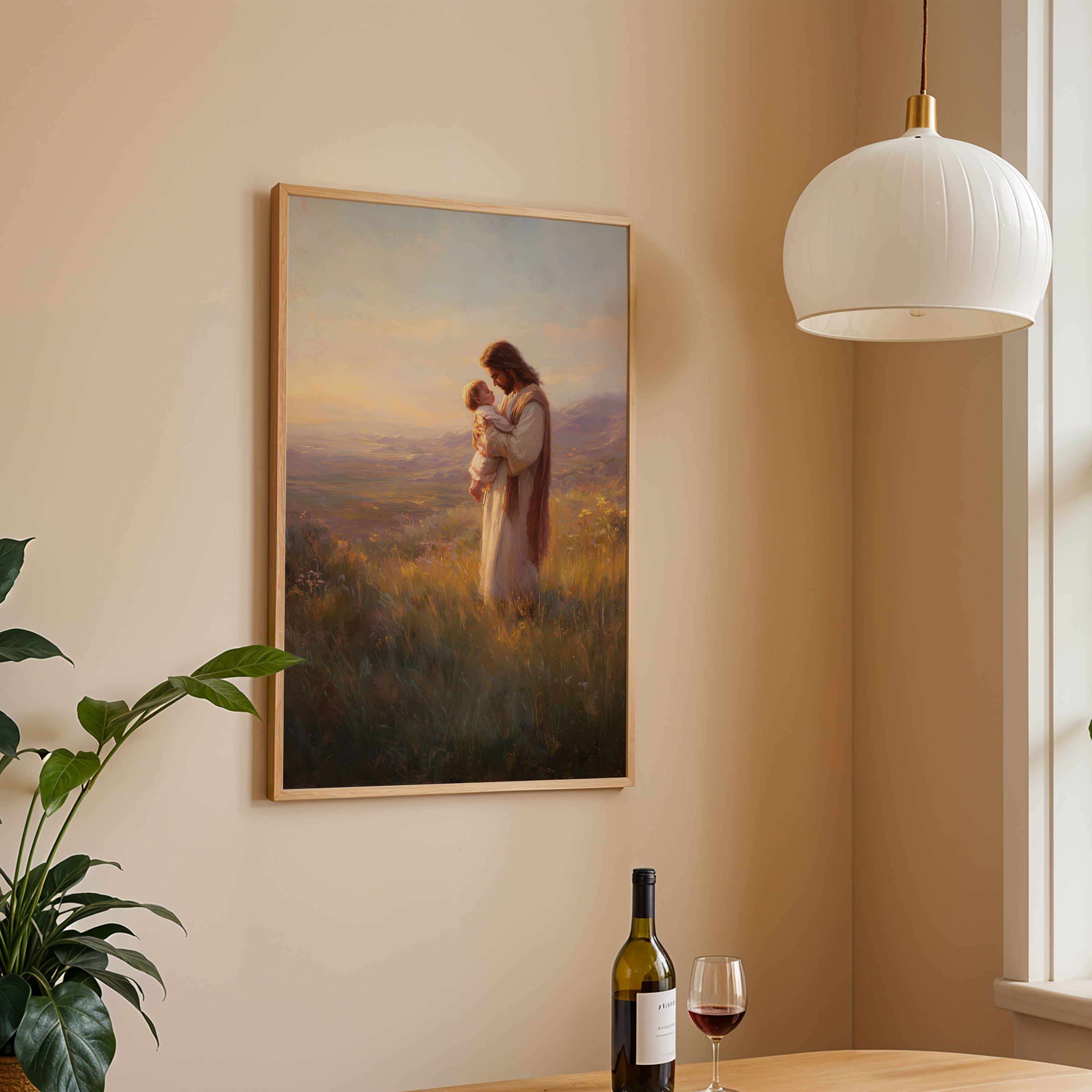 Jesus Blessing an Infant