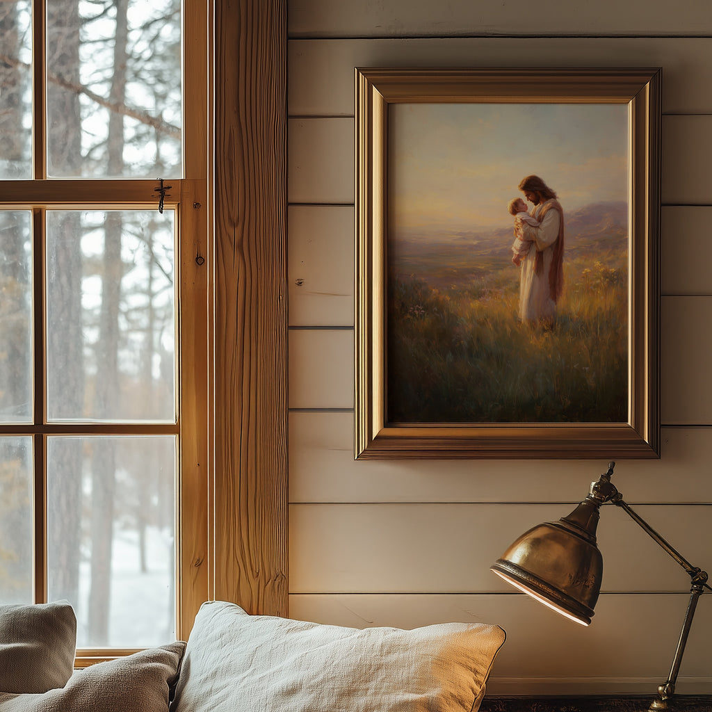 Jesus Blessing an Infant