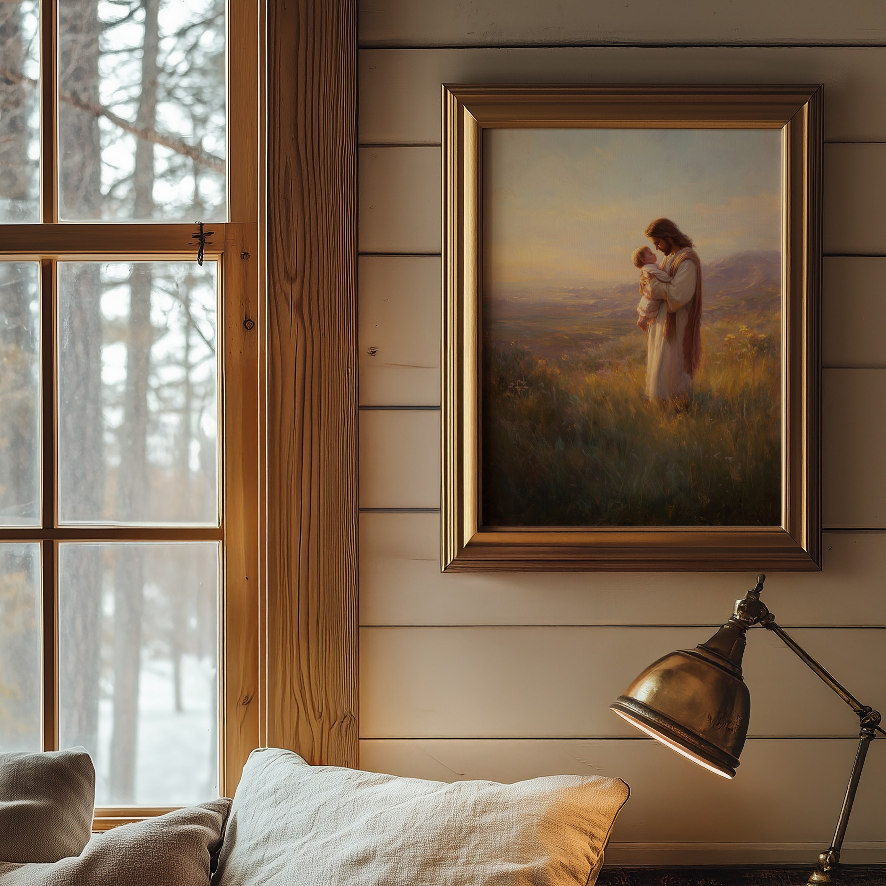 Jesus Blessing an Infant