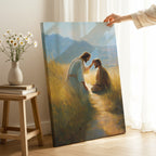 Jesus Healing a Blind Man