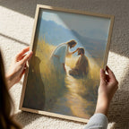 Jesus Healing a Blind Man