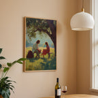 Jesus Listening to a Young Woman in Nature