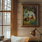 Jesus Listening to a Young Woman in Nature