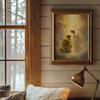 Jesus Praying with a Firefighter