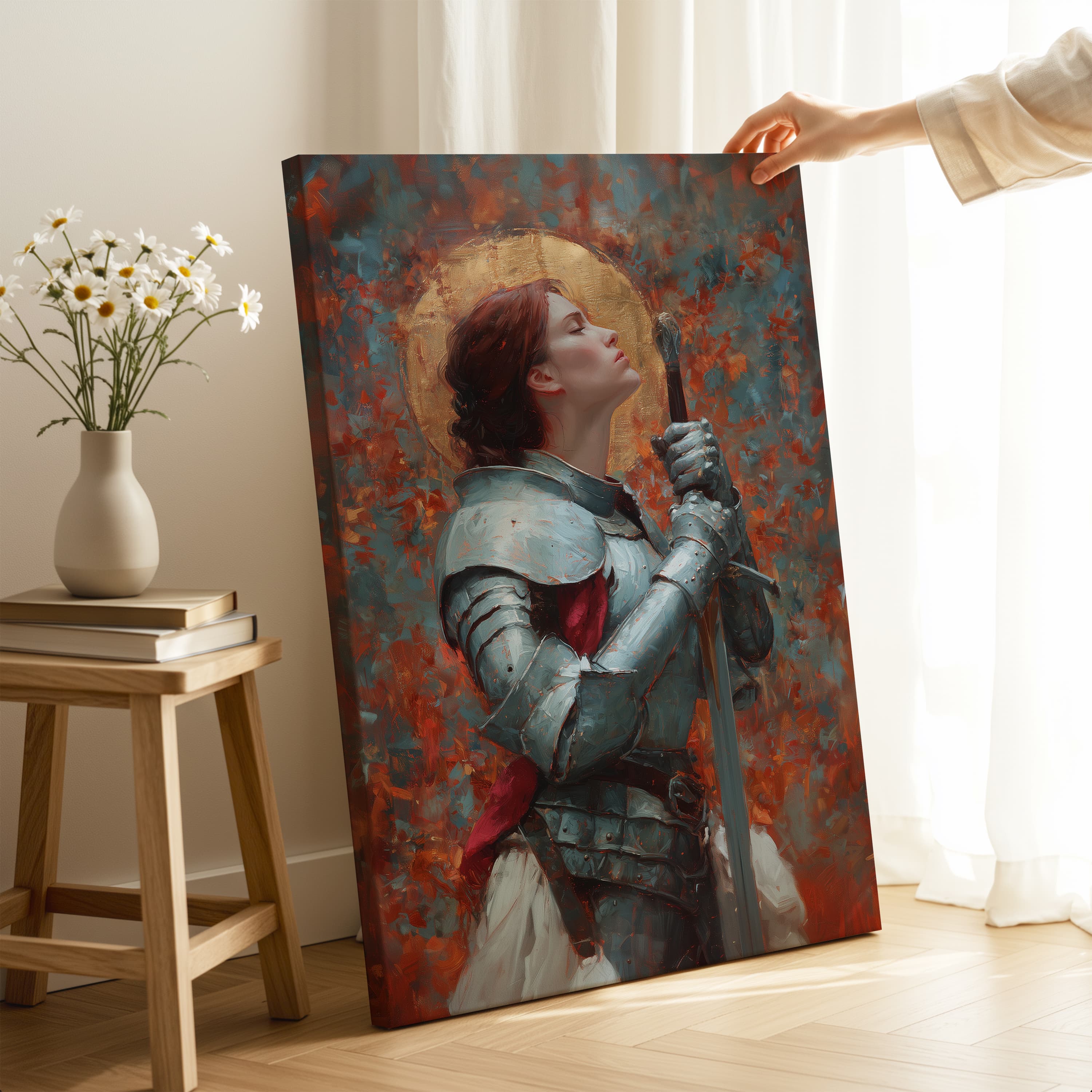 Saint Joan of Arc in Prayer