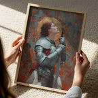 Saint Joan of Arc in Prayer