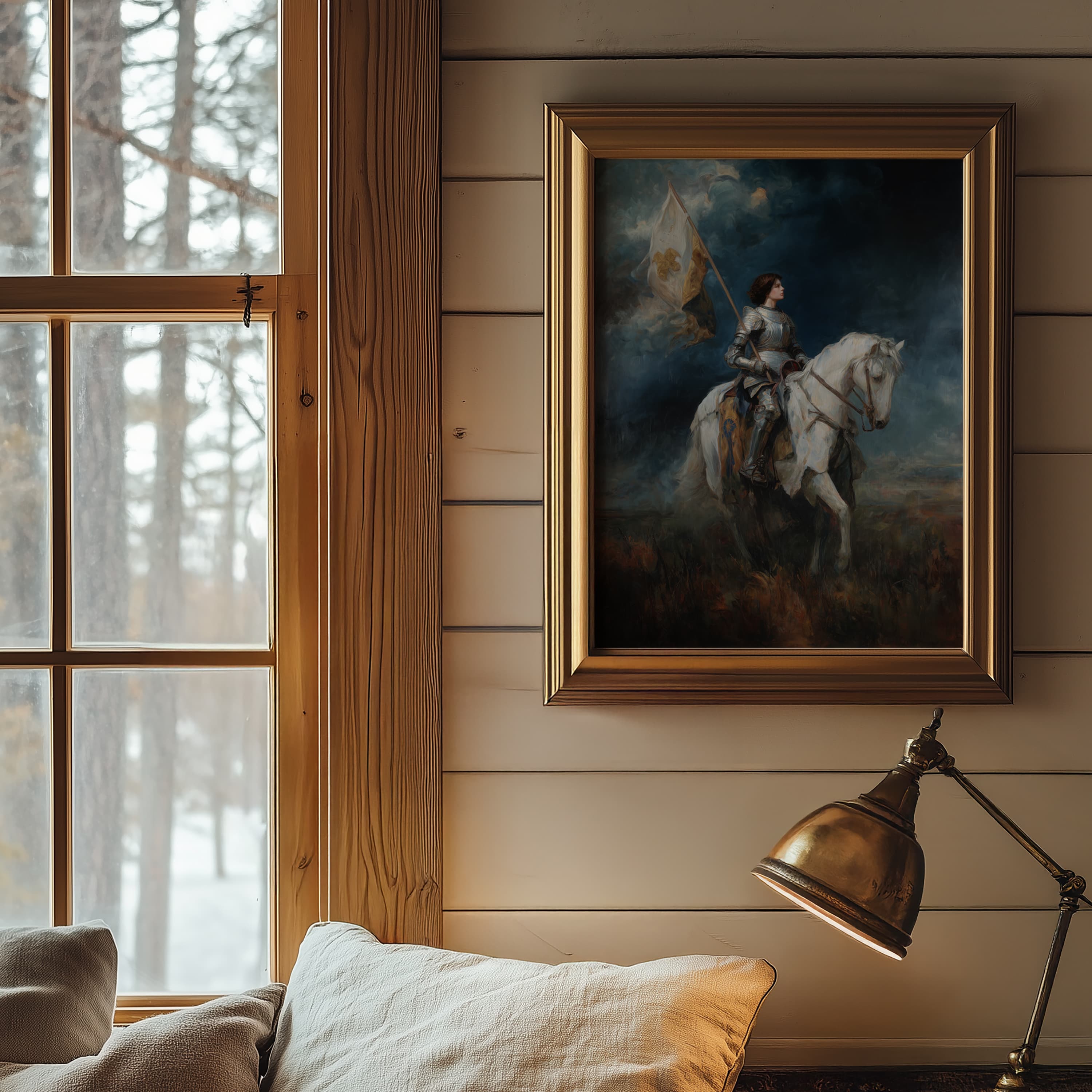 Saint Joan of Arc on Horseback