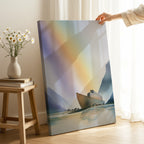 Noah's Arc - Abstract Watercolor