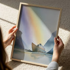 Noah's Arc - Abstract Watercolor