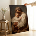 Saint Joseph Holding Infant Jesus