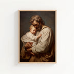 Saint Joseph Holding Infant Jesus