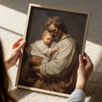 Saint Joseph Holding Infant Jesus