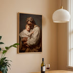 Saint Joseph Holding Infant Jesus