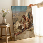 The Good Samaritan Helping the Injured Man