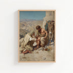 The Good Samaritan Helping the Injured Man