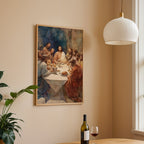 The Last Supper: Watercolor Print