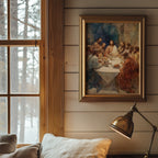 The Last Supper: Watercolor Print