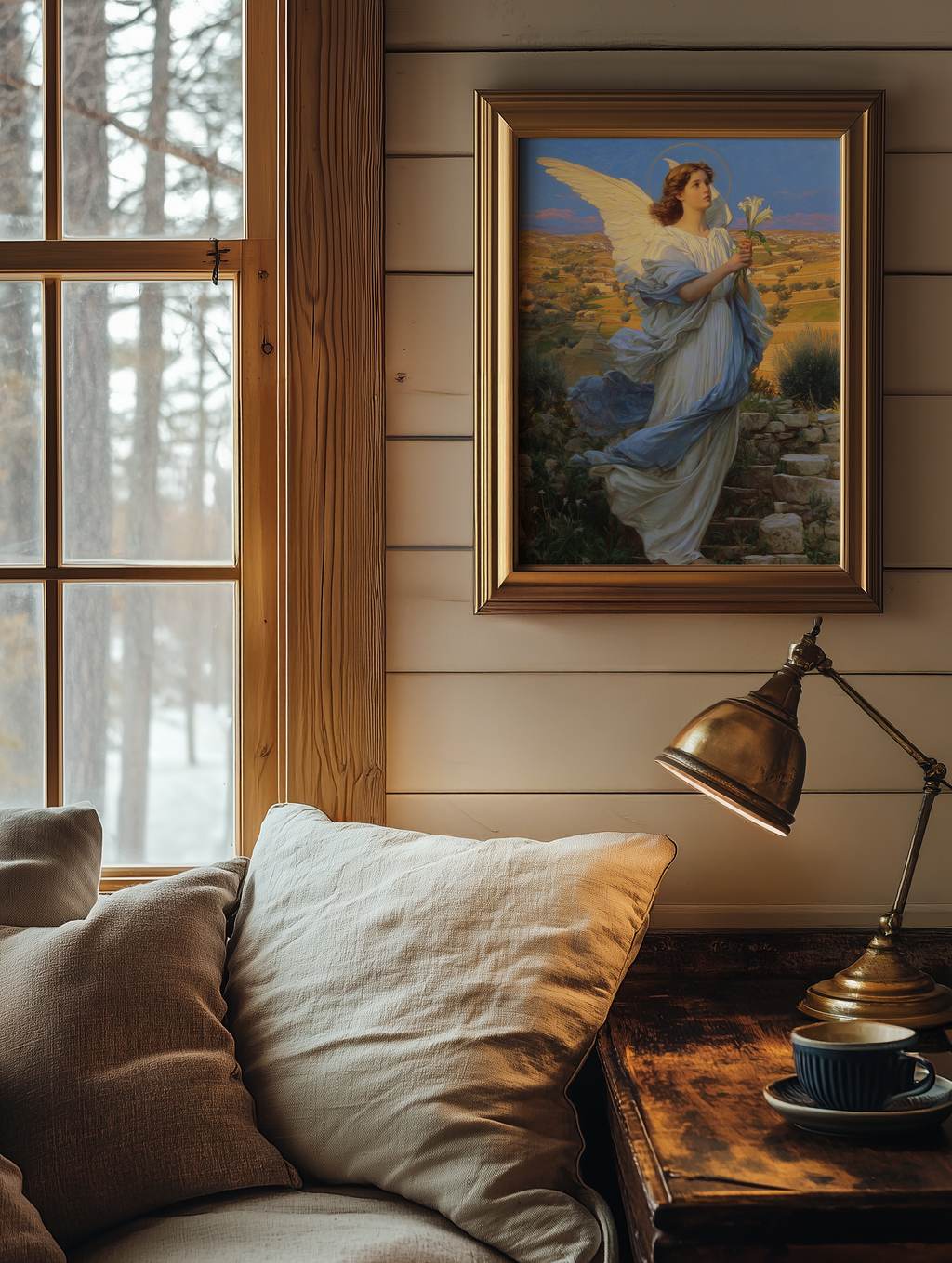 Saint Gabriel the Archangel in Nature