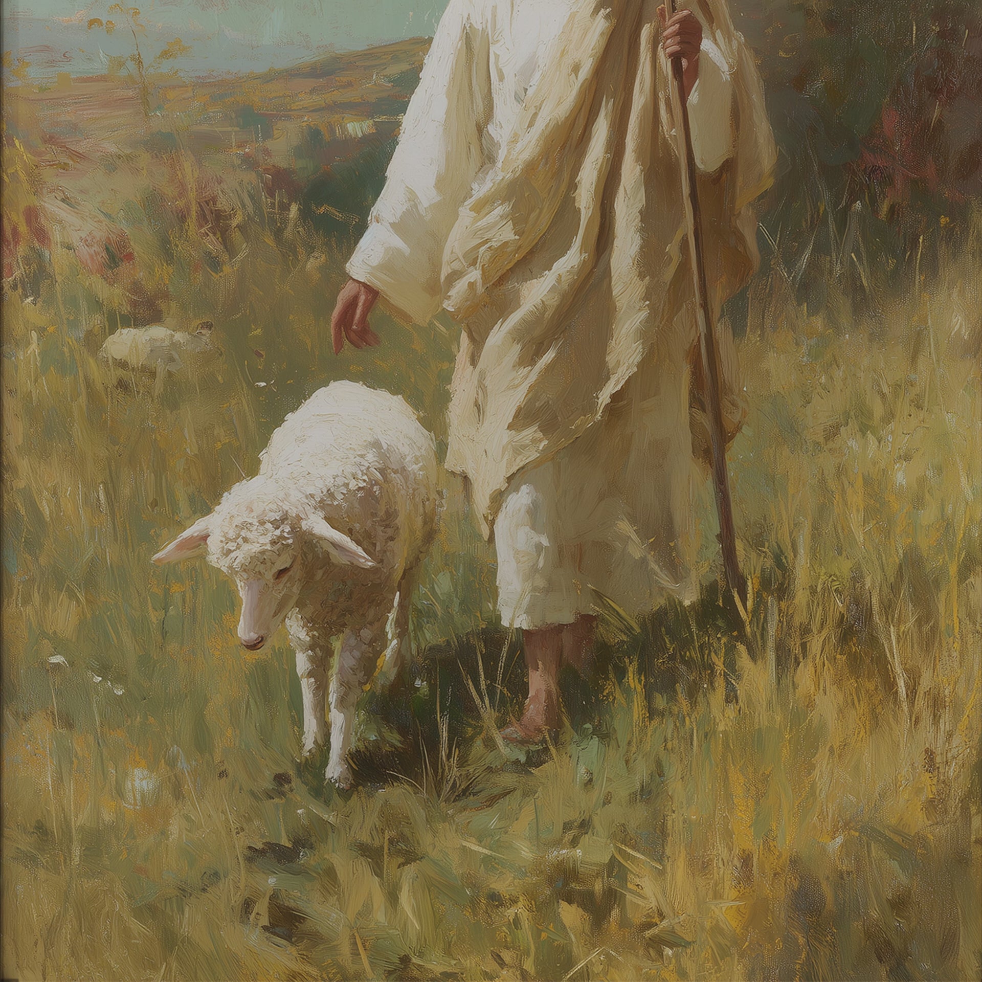 Jesus The Good Shepard
