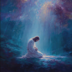 Jesus Praying With The Stars
