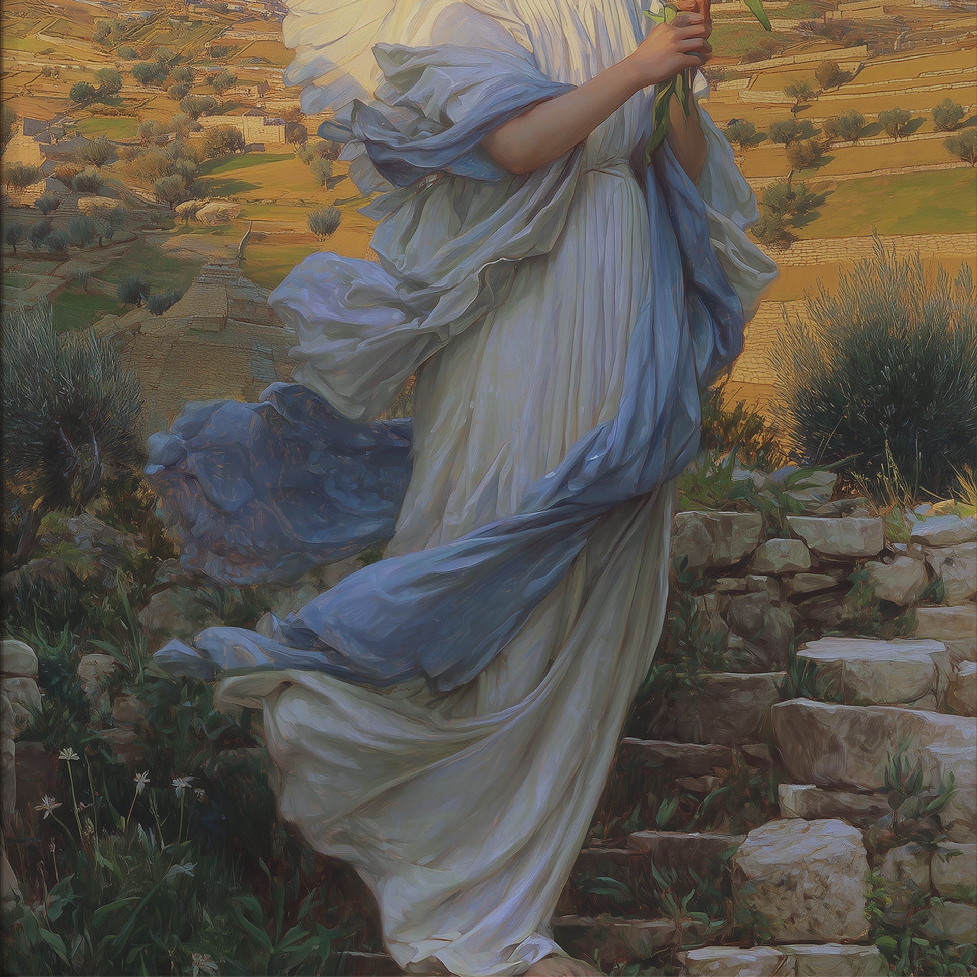 Saint Gabriel the Archangel in Nature