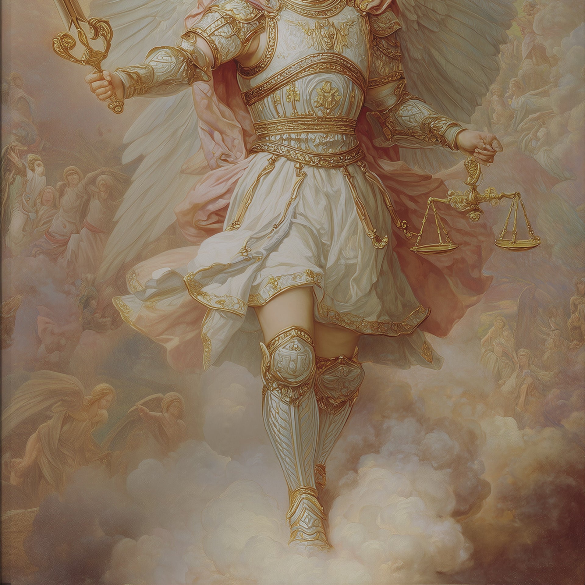 Saint Michael the Archangel in Heaven