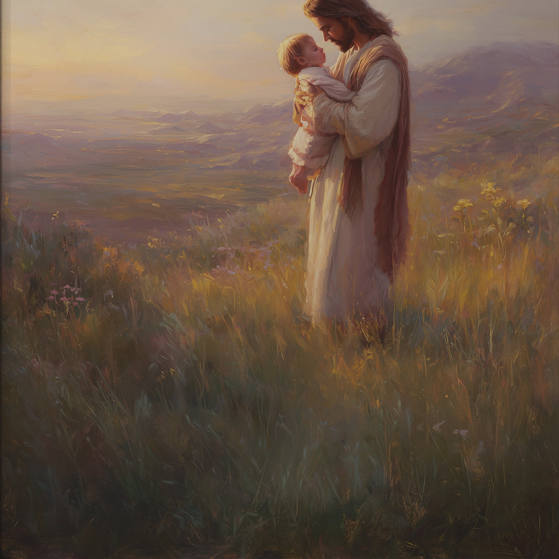 Jesus Blessing an Infant